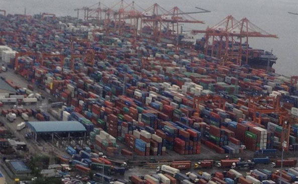 congestion at west coast ports